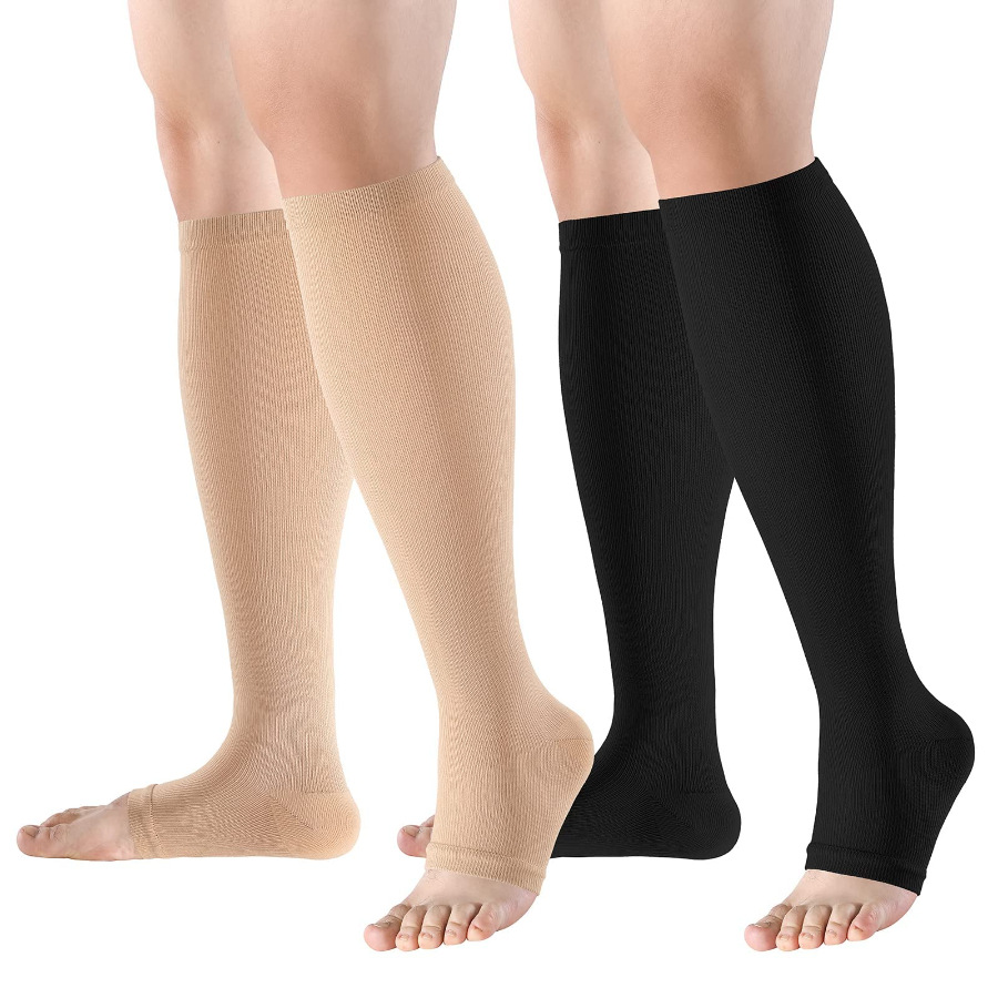 Seated Calf Raise - ถุงน่องทางการแพทย์แบบรัดขา ถุงเท้ารัดน่องสำหรับเส้นเลือดขอด บวมน้ำ อาการปวดหน้าแข้ง ใช้สำหรับพยาบาล