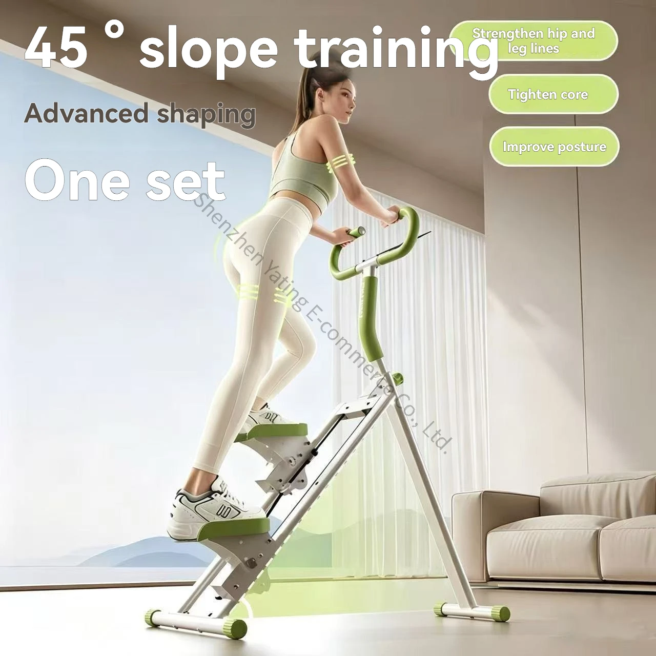 Vertical Leg Press - เครื่องปีนเขาแบบใหม่, เครื่องเดินบันไดแบบใหม่, เครื่องเดินในร่ม, เครื่องออกกำลังกายแบบแอโรบิกสำหรับใช้ในบ้าน, อุปกรณ์ฟิตเนส