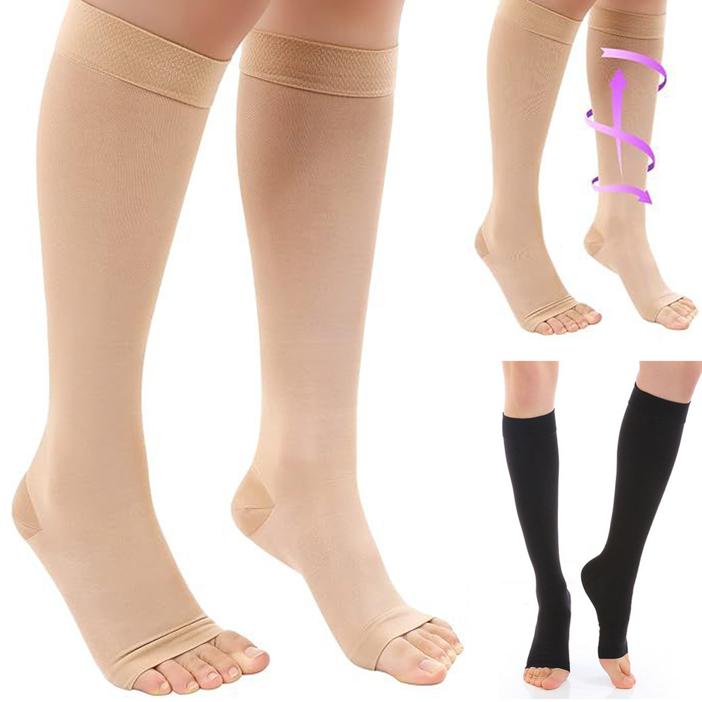 Seated Calf Raise - ถุงน่องรัดกล้ามเนื้อเกรดทางการแพทย์ 23-32 MMHg สำหรับขาและน่อง ใช้สำหรับเส้นเลือดขอด อาการบวมน้ำ