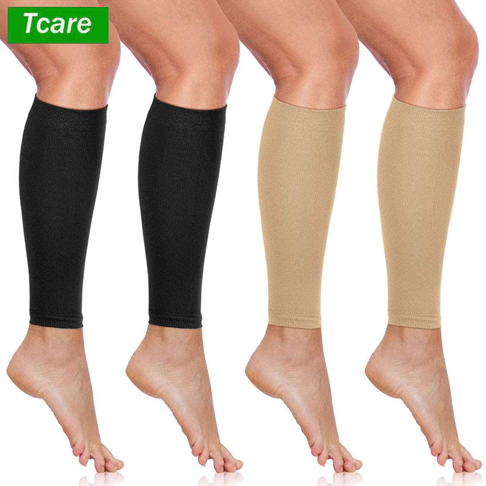 Seated Calf Raise - 1 คู่ลูกวัวการบีบอัดขาถุงเท้าการบีบอัด Calf & Shin Support