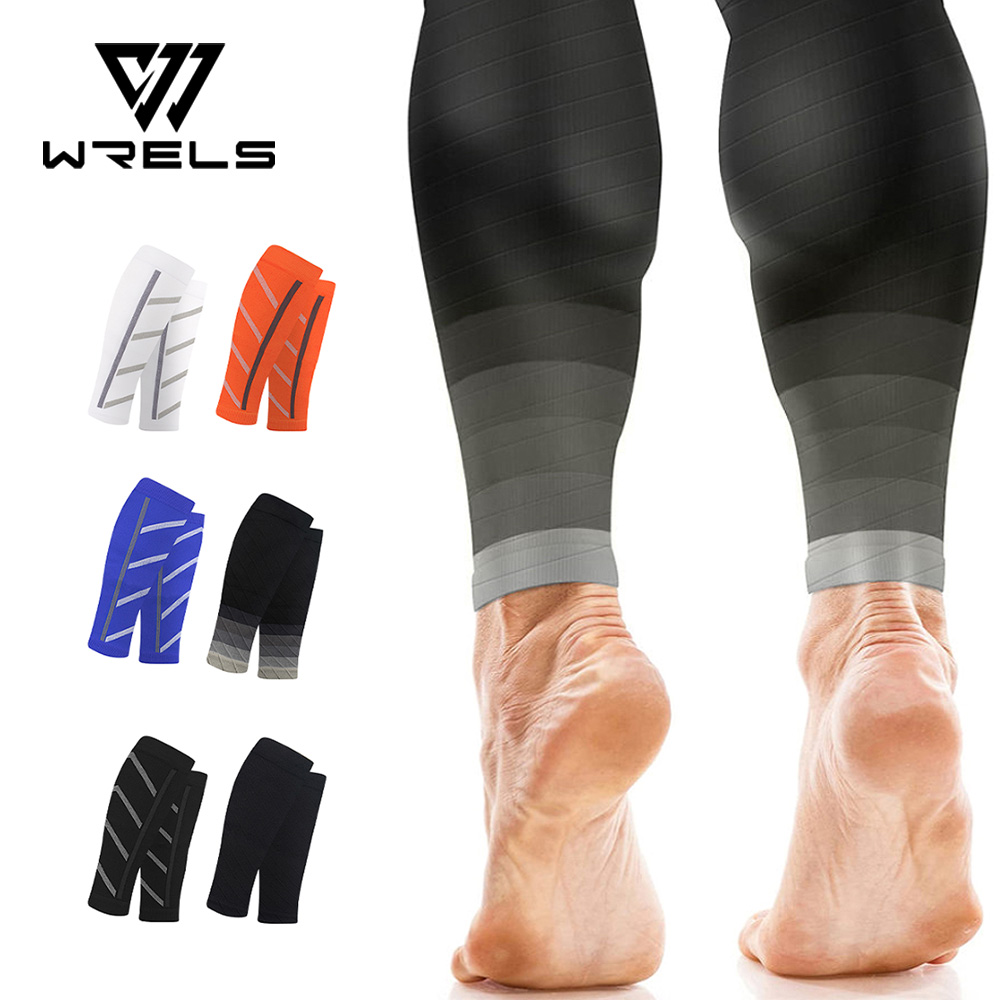 Seated Calf Raise - การบีบอัดกีฬาถุงเท้าลูกวัวสนับสนุนช่วย Night Running ไนลอน Slim ถุงเท้าผู้ชายวิ่งกลางแจ้งยาวถุงน่องความดัน