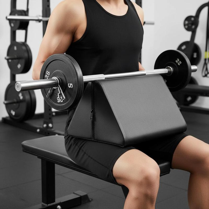 Home Gym For Small Spaces - เบาะรองฝึกกล้ามเนื้อไบเซ็ป 7.4x6x13.4 นิ้ว สำหรับยิมที่บ้าน โรงรถ ห้องออกกำลังกาย