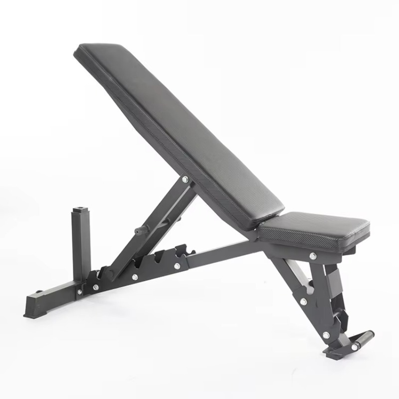 Home Gym Dumbbells - ม้านั่งออกกำลังกายแบบพับได้ ปรับระดับได้ สำหรับซิทอัพ ยกน้ำหนัก ดัมเบล เหมาะสำหรับยิมและการฝึกที่บ้าน