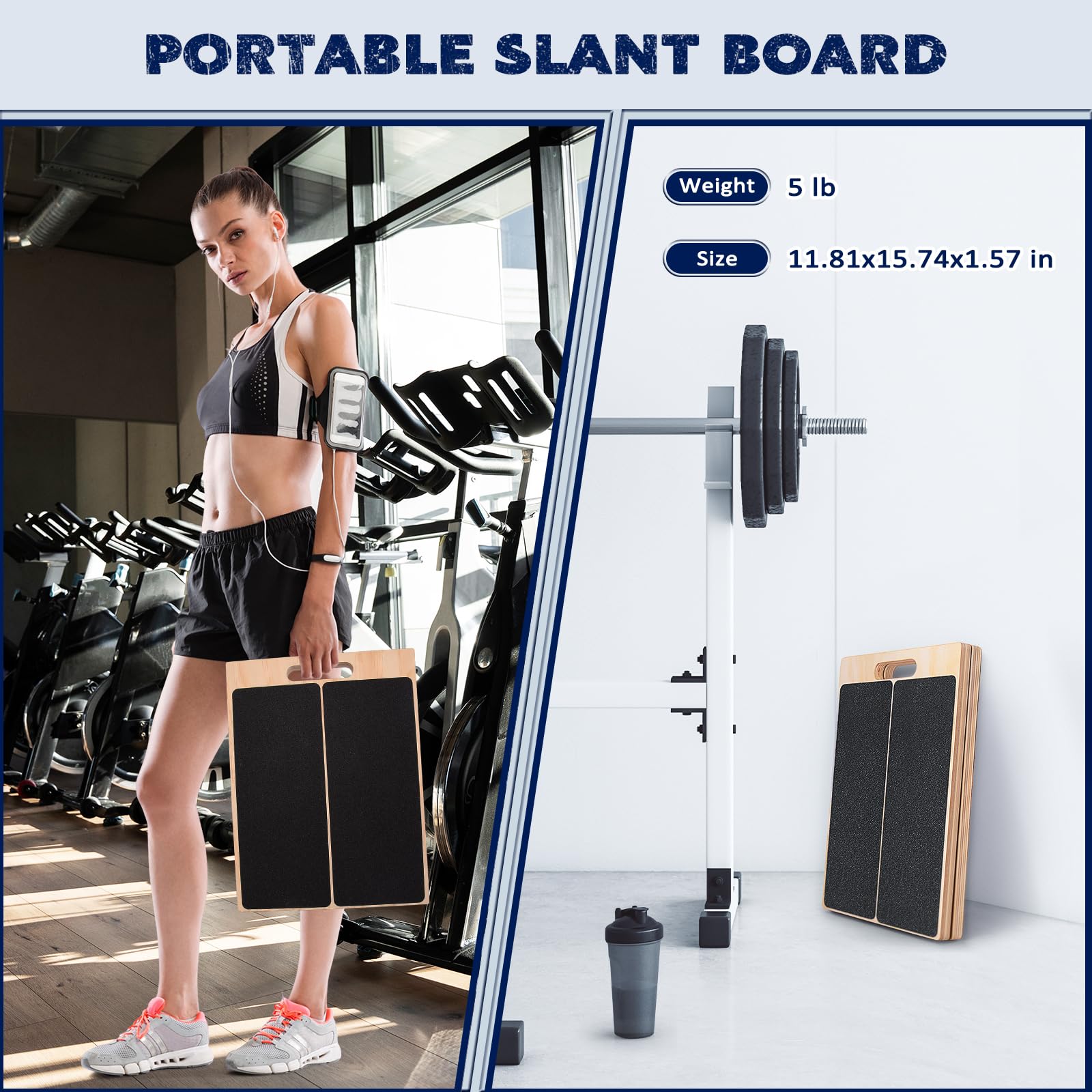 กระดานทรงตัวไม้ 2-in-1 และกระด - Seated Calf Raise บทวิจารณ์และราคา