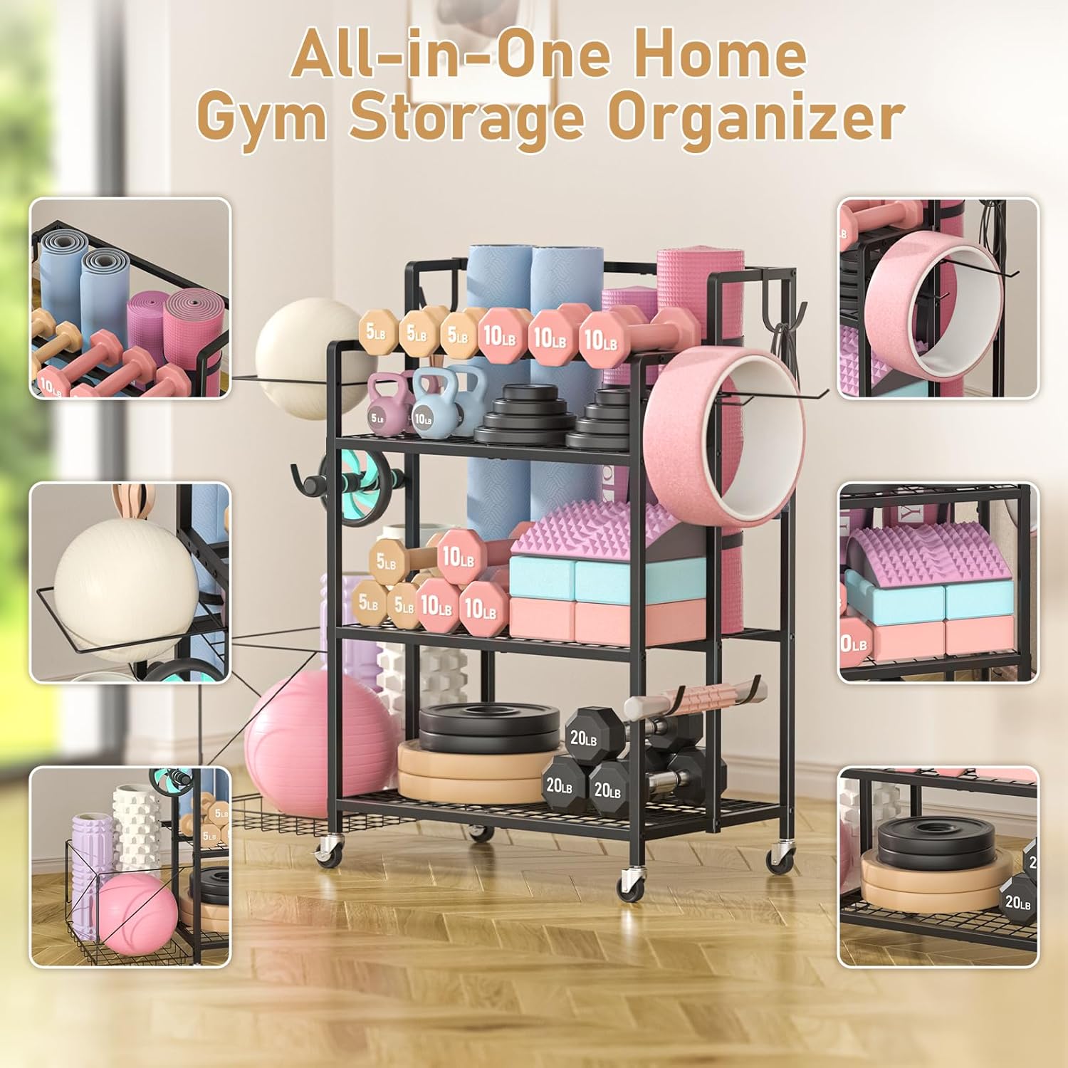 ที่เก็บอุปกรณ์ออกกำลังกายที่บ้ - Home Gym Dumbbells บทวิจารณ์และราคา