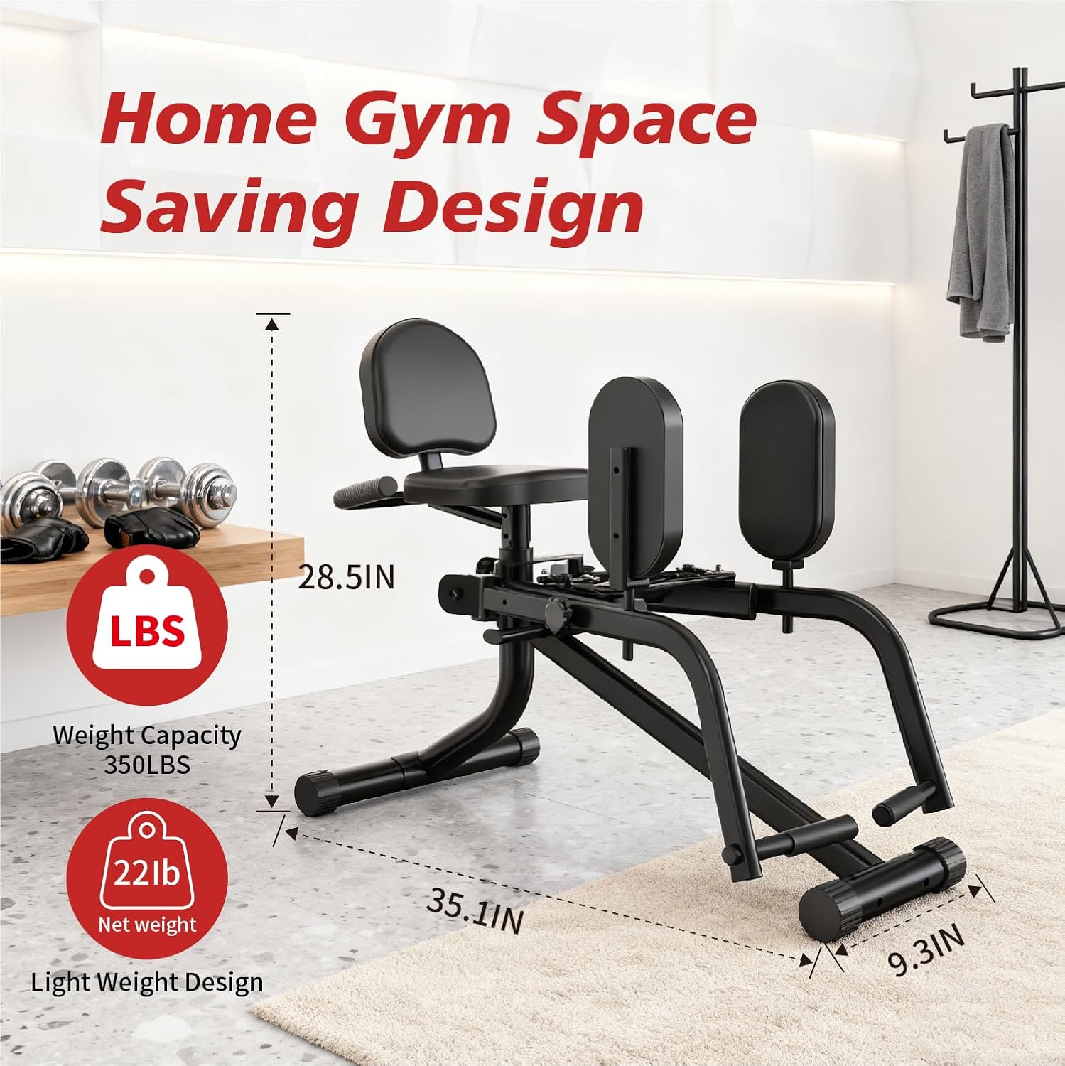 เครื่องฝึกกล้ามเนื้อต้นขาด้านใ - Vertical Leg Press บทวิจารณ์และราคา