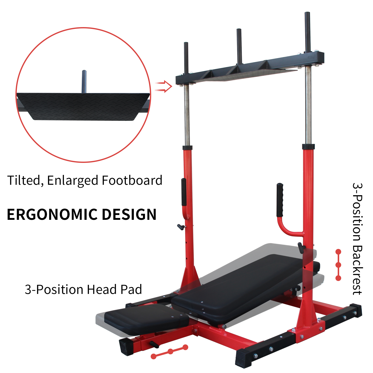 เครื่องออกกำลังกายขาแบบวางแผ่น - Vertical Leg Press บทวิจารณ์และราคา
