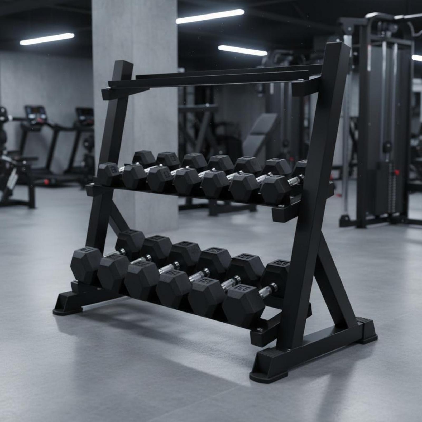 ชั้นวางดัมเบล 3 ชั้น ประหยัดพื - Home Gym Dumbbells บทวิจารณ์และราคา