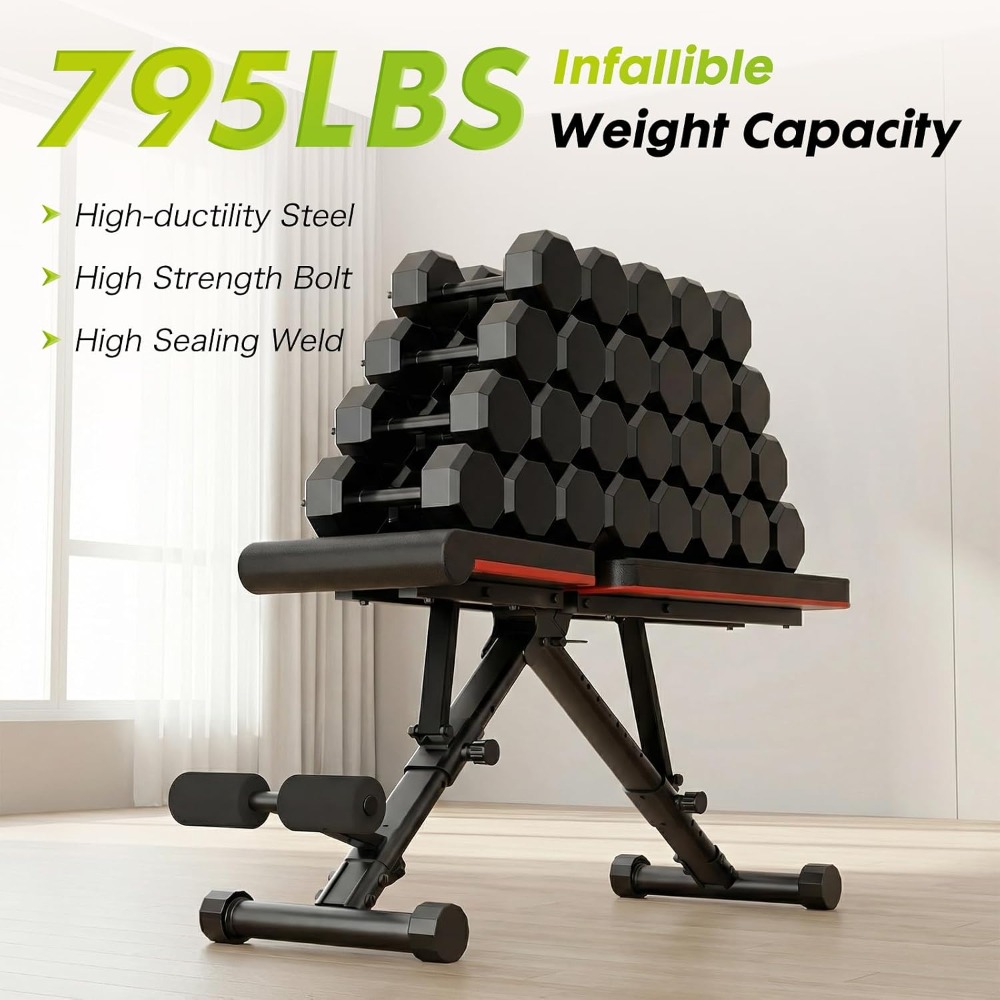 ม้านั่งปรับน้ำหนักได้สำหรับการ - Home Gym Dumbbells บทวิจารณ์และราคา