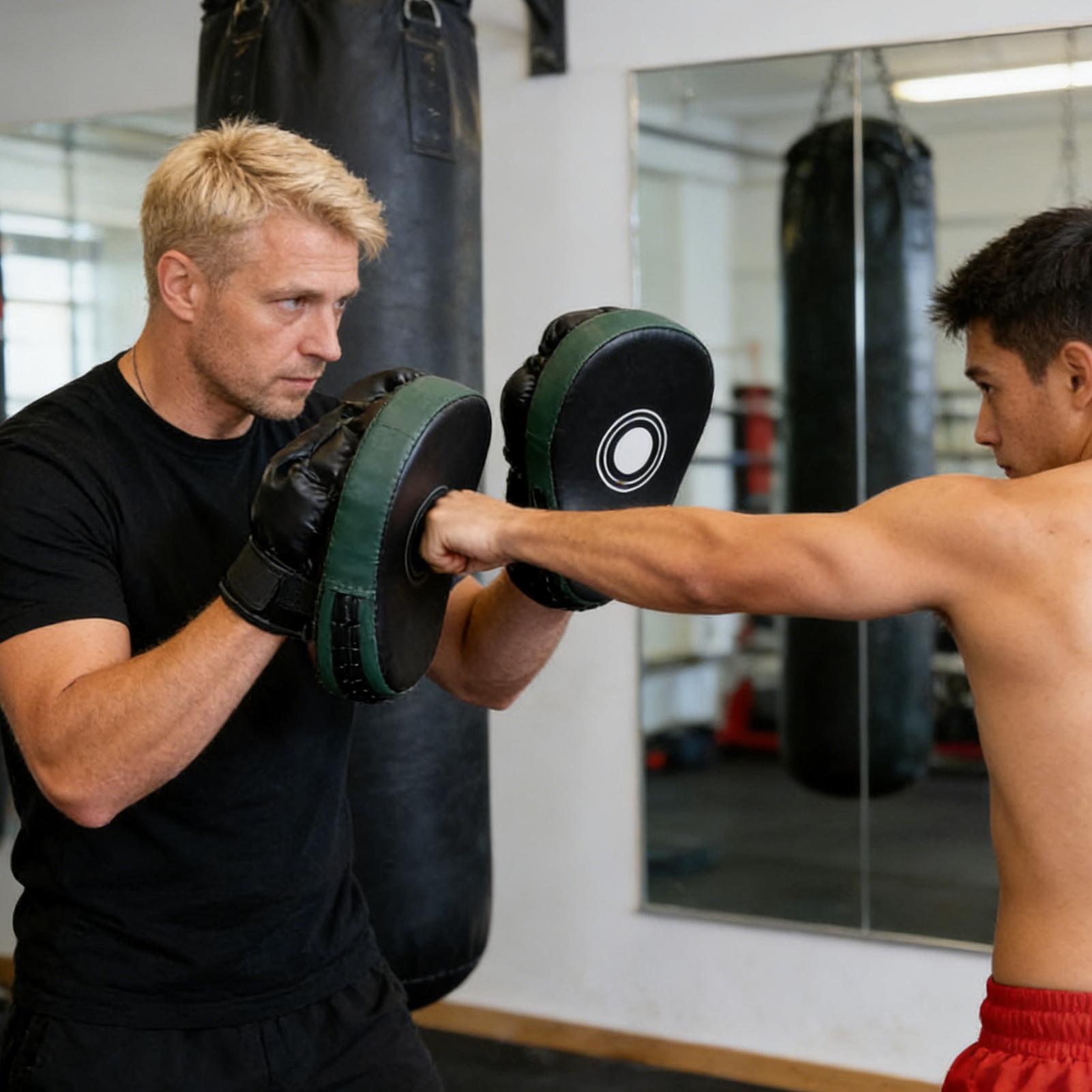 แผ่นซ้อมมวยหนัง PU อุปกรณ์ออกก - Home Gym For Small Spaces บทวิจารณ์และราคา