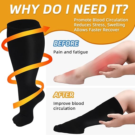 2XL-7XL Plus ขนาด 20-30 mmHg ถ - Seated Calf Raise บทวิจารณ์และราคา