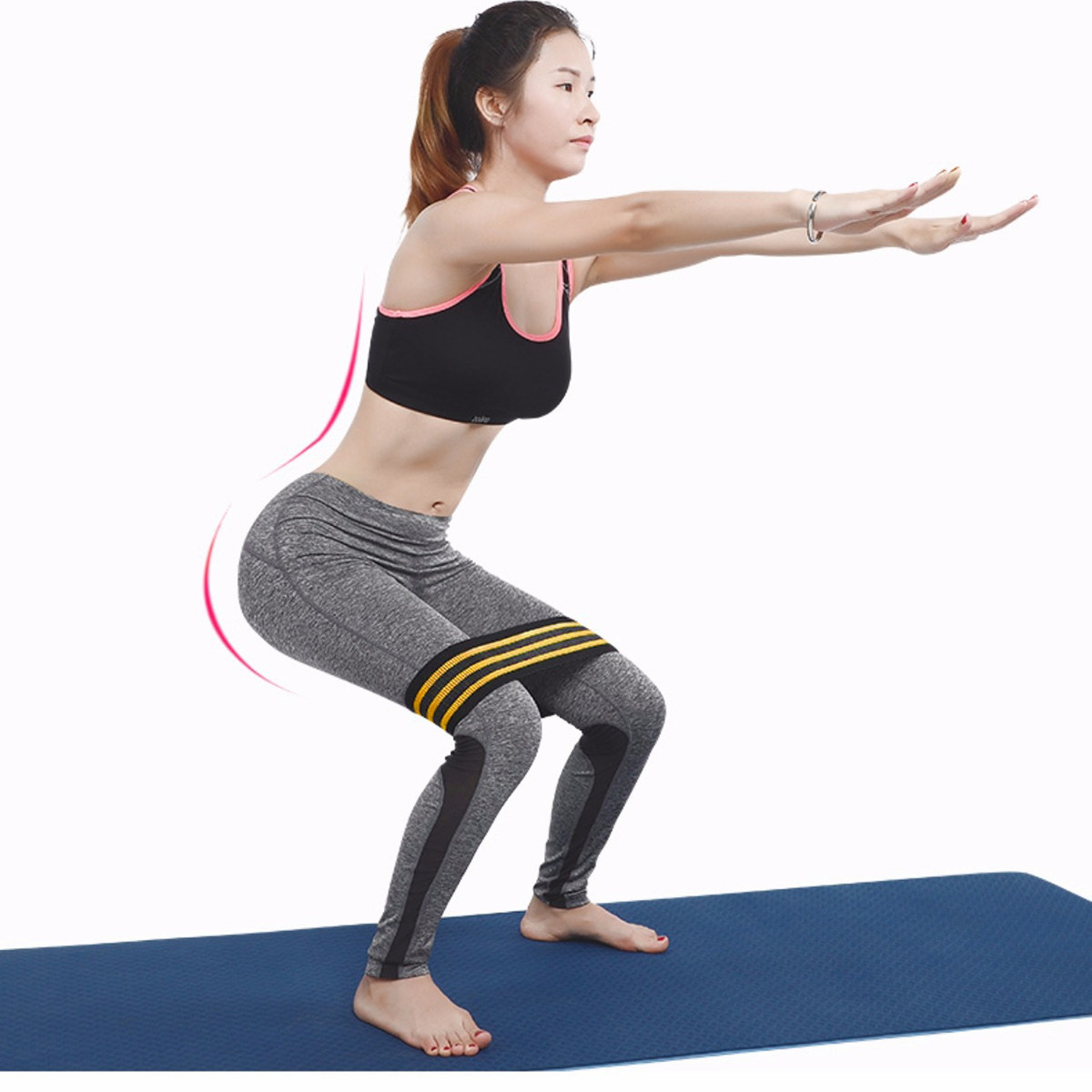 ยางยืดออกกำลังกายแบบมืออาชีพสำ - Home Gym Yellow บทวิจารณ์และราคา