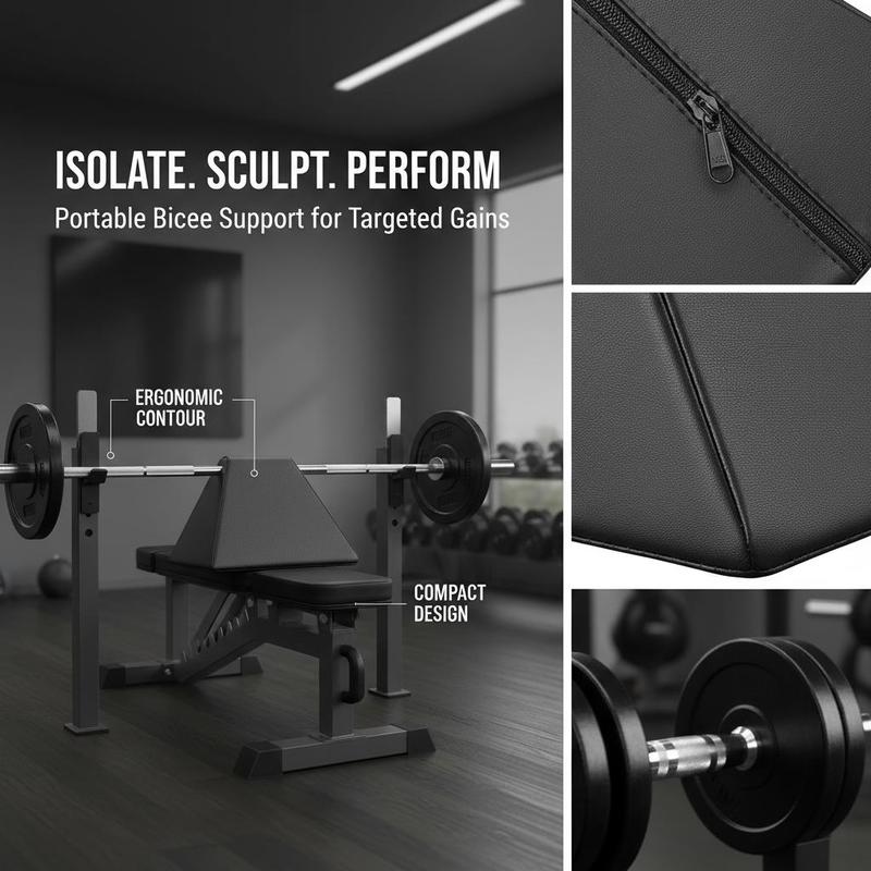 เบาะรองฝึกกล้ามเนื้อไบเซ็ป 7.4 - Home Gym For Small Spaces บทวิจารณ์และราคา