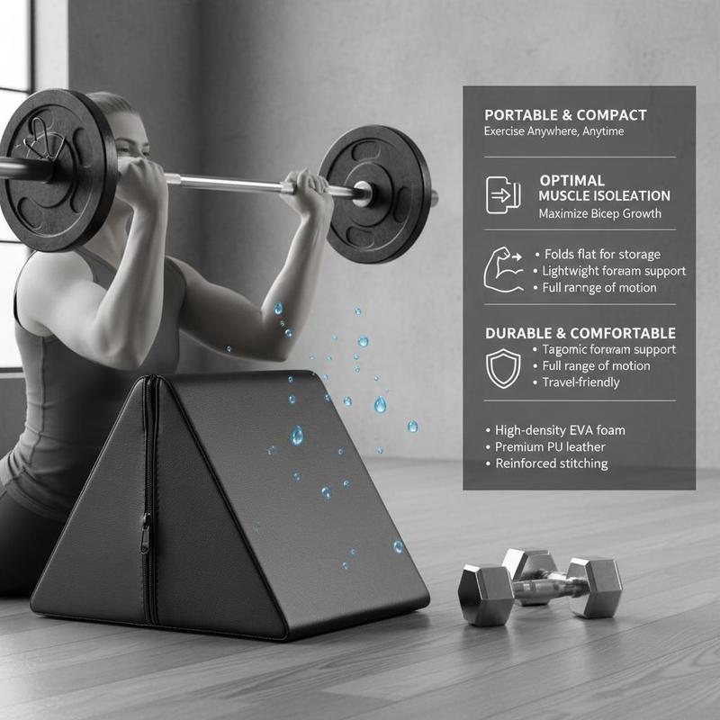 เบาะรองฝึกกล้ามเนื้อไบเซ็ป 7.4 - Home Gym For Small Spaces บทวิจารณ์และราคา
