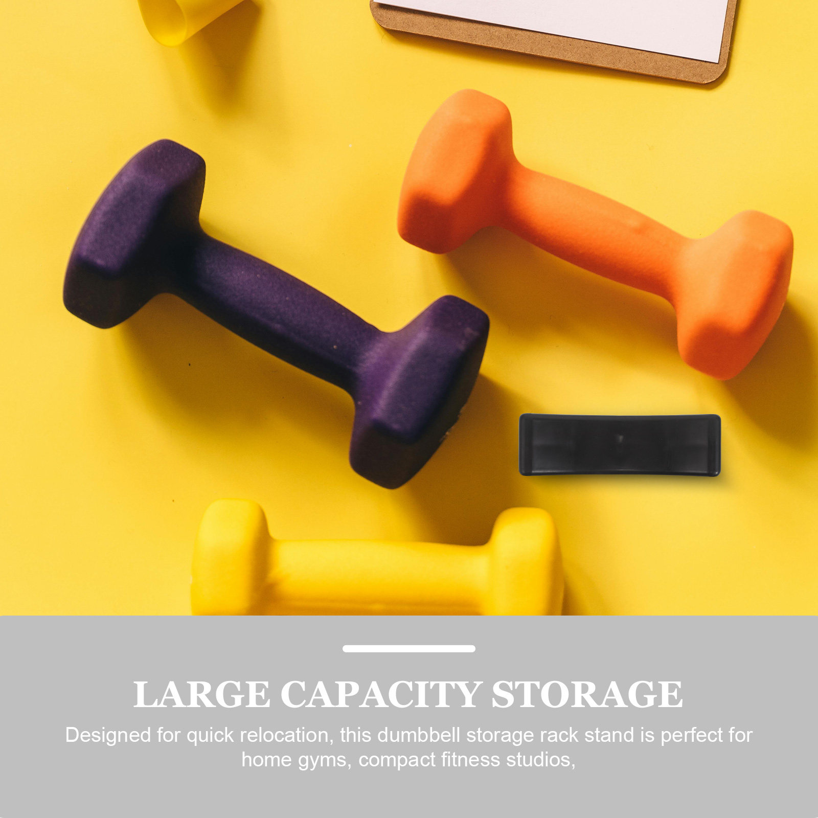 ชุดชั้นวางดัมเบล 8 ชิ้น ดีไซน์ - Home Gym Dumbbells บทวิจารณ์และราคา