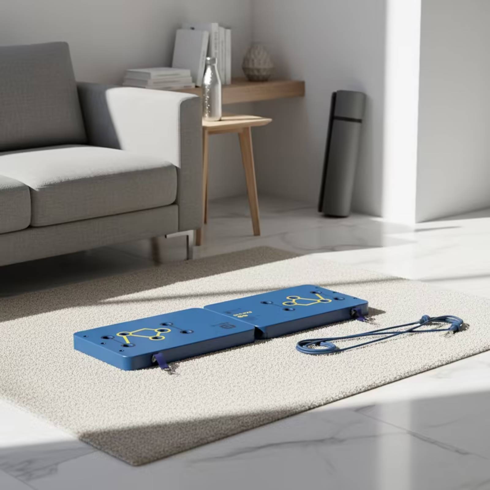 บอร์ดวิดพื้นพร้อมที่จับ พับเก็ - Home Gym For Small Spaces บทวิจารณ์และราคา